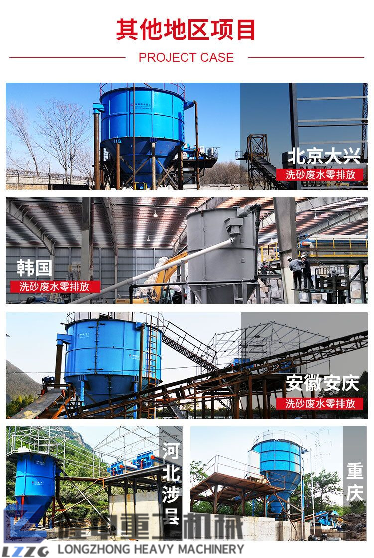 隆中污泥壓濾機走向全國！構建零排放洗沙生產線